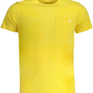 K-WAY T-SHIRT MANICHE CORTE UOMO GIALLO