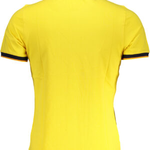 K-WAY POLO MANICHE CORTE UOMO GIALLO