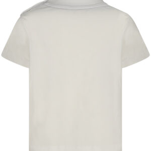 K-WAY T-SHIRT MANICHE CORTE BAMBINO BIANCO
