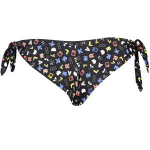 KARL LAGERFELD BEACHWEAR COSTUME PARTE SOTTO DONNA NERO