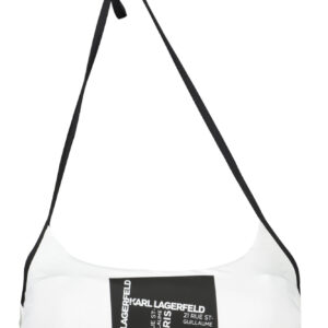 KARL LAGERFELD BEACHWEAR COSTUME PARTE SOPRA DONNA BIANCO