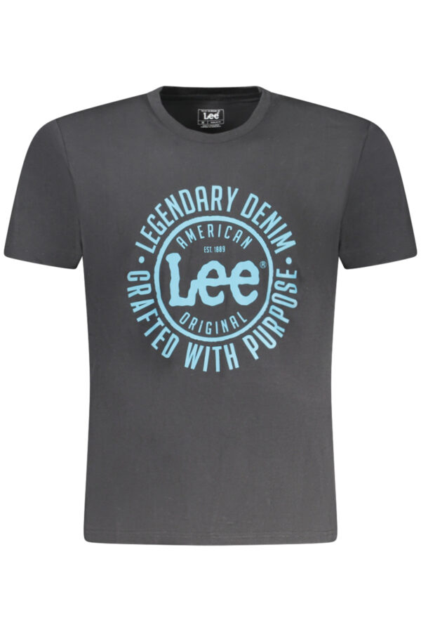 LEE T-SHIRT MANICHE CORTE UOMO NERO