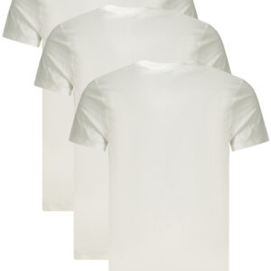 CALVIN KLEIN T-SHIRT MANICHE CORTE UOMO BIANCO