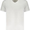 CALVIN KLEIN T-SHIRT MANICHE CORTE UOMO BIANCO