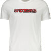 GUESS JEANS T-SHIRT MANICHE CORTE UOMO BIANCO