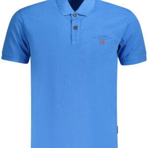 NAPAPIJRI POLO MANICHE CORTE UOMO BLU