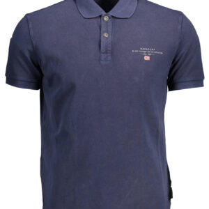 NAPAPIJRI POLO MANICHE CORTE UOMO BLU