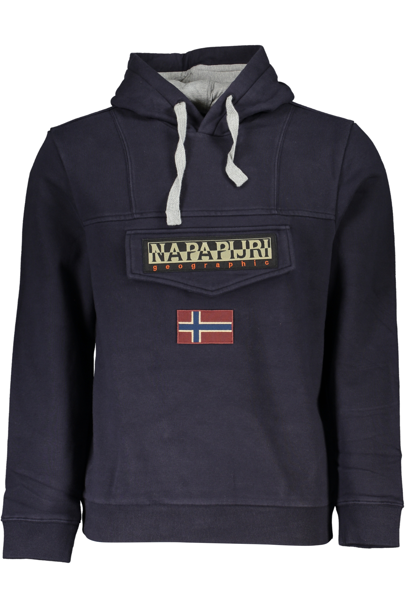 NAPAPIJRI FELPA SENZA ZIP UOMO BLU
