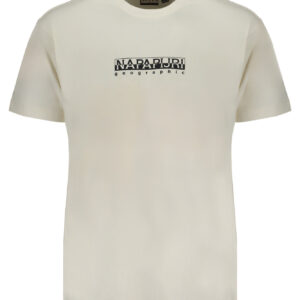 NAPAPIJRI T-SHIRT MANICHE CORTE UOMO BIANCO