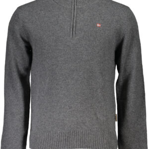 NAPAPIJRI MAGLIONE UOMO GRIGIO