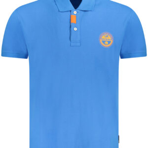 NAPAPIJRI POLO MANICHE CORTE UOMO BLU