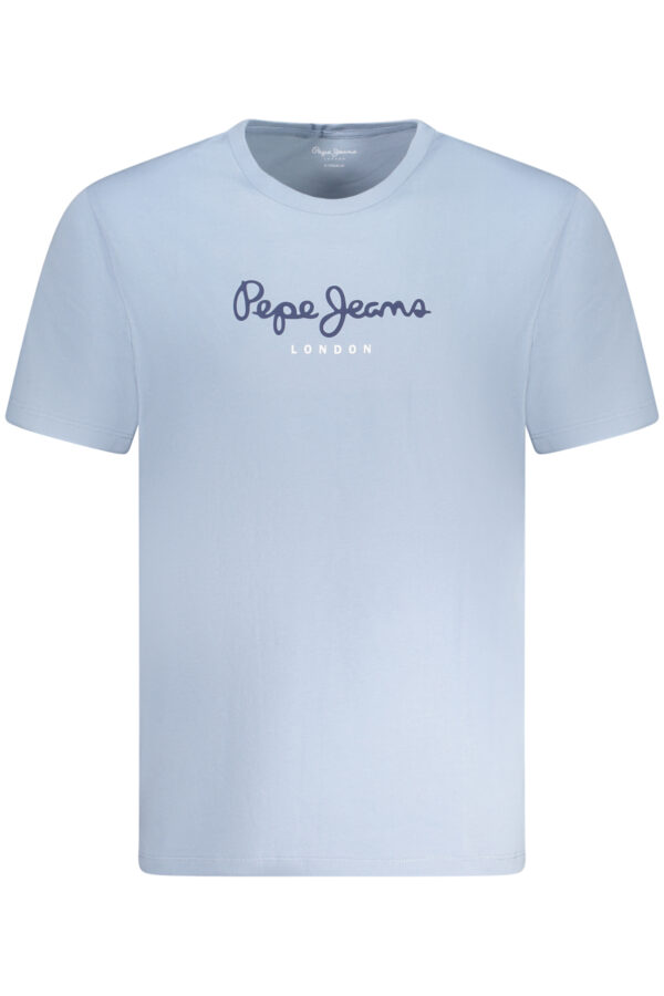 PEPE JEANS T-SHIRT MANICHE CORTE UOMO AZZURRO