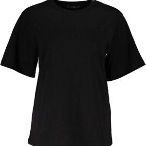CAVALLI CLASS T-SHIRT MANICHE CORTE DONNA NERO