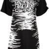 CAVALLI CLASS ABITO CORTO DONNA NERO