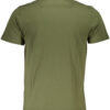 CAVALLI CLASS T-SHIRT MANICHE CORTE UOMO VERDE