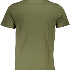 CAVALLI CLASS T-SHIRT MANICHE CORTE UOMO VERDE