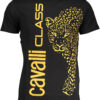 CAVALLI CLASS T-SHIRT MANICHE CORTE UOMO NERO