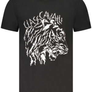 CAVALLI CLASS T-SHIRT MANICHE CORTE UOMO NERO