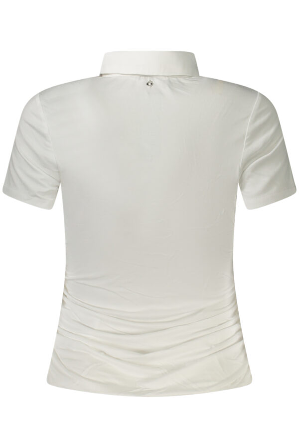 GUESS JEANS T-SHIRT MANICHE CORTE DONNA BIANCO