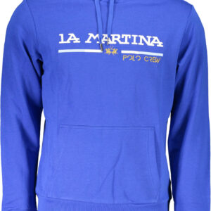 LA MARTINA FELPA SENZA ZIP UOMO BLU