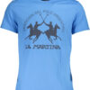 LA MARTINA T-SHIRT MANICHE CORTE UOMO BLU