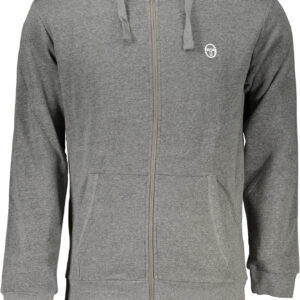 SERGIO TACCHINI FELPA CON ZIP UOMO GRIGIO