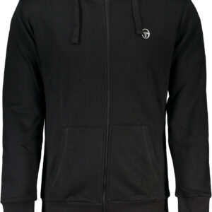 SERGIO TACCHINI FELPA CON ZIP UOMO NERO