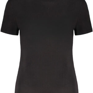 TOMMY HILFIGER T-SHIRT MANICHE CORTE DONNA NERO