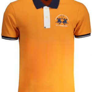 LA MARTINA POLO MANICHE CORTE UOMO ARANCIO
