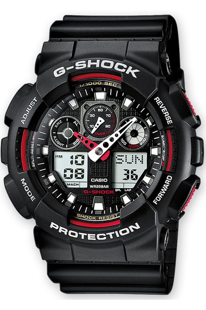 Casio GA-100-1A4ER Uomo Nero 135472