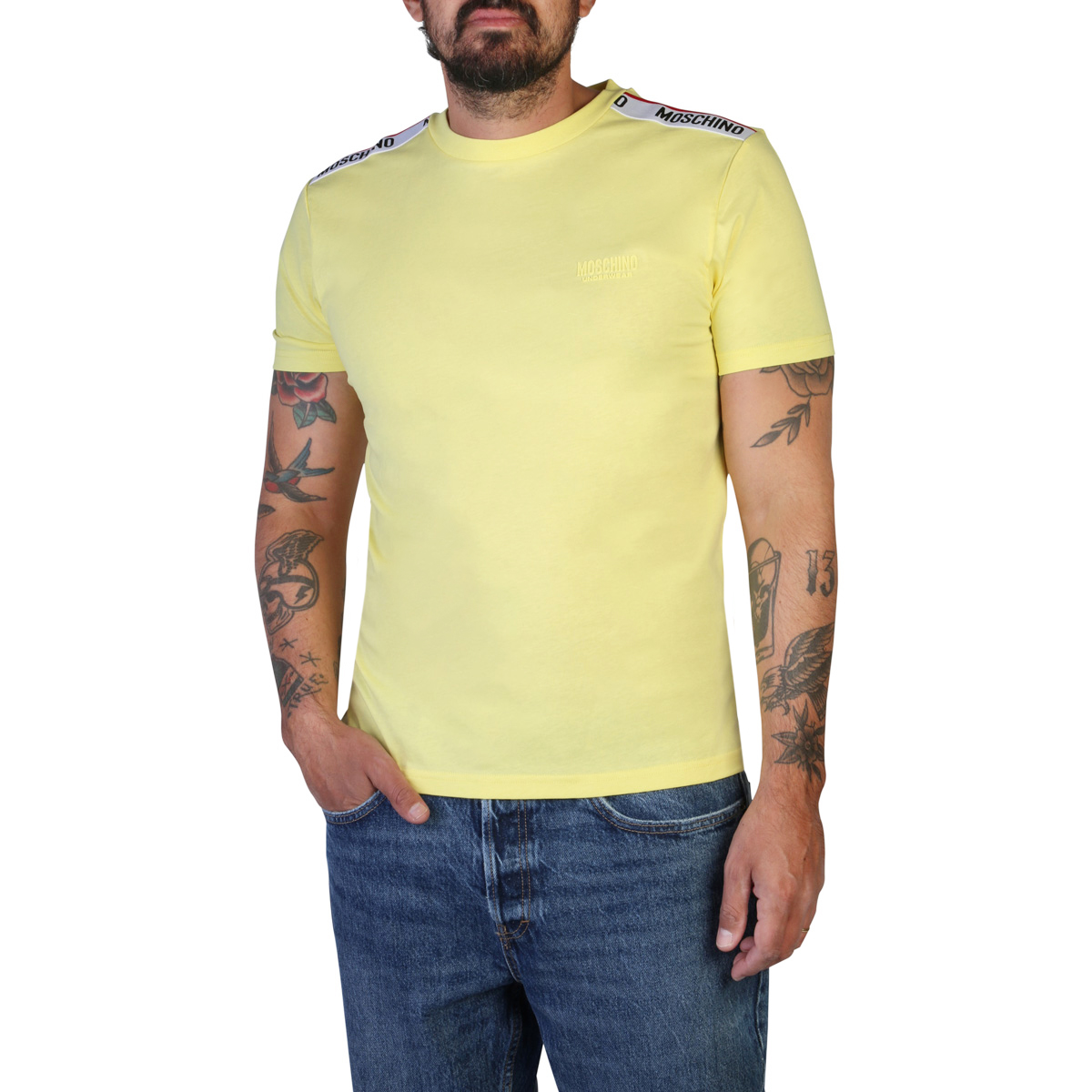 Moschino A0781-4305 Uomo Giallo 135487