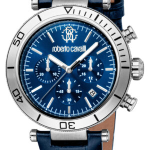Roberto Cavalli RC5G128L0025 Uomo Blu 152101