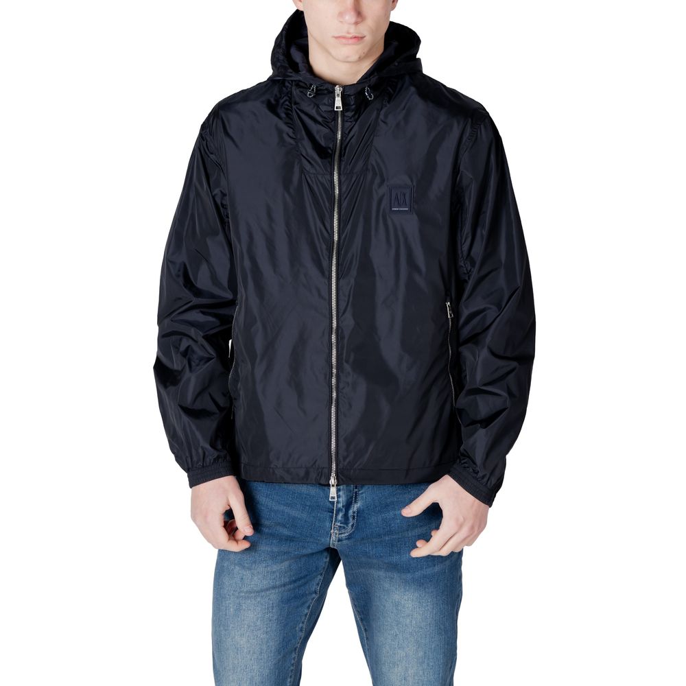 Blue Polyamide Jacket