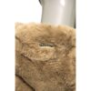 Beige Polyester Women Jacket