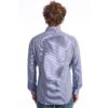 Blue Cotton Men Shirt
