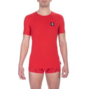Red Cotton Men's T-Shirt