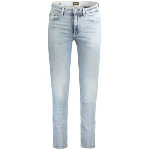 Light Blue Cotton Jeans & Pant