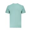 Light Blue Cotton Men T-Shirt