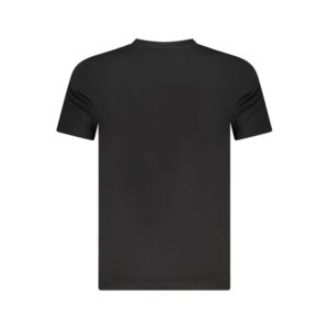 Black Cotton Men T-Shirt