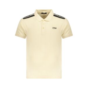 Beige Cotton Polo Shirt