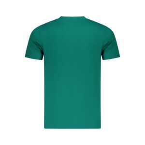 Green Cotton Men T-Shirt