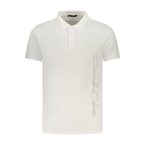 White Cotton Polo Shirt