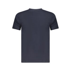 Blue Cotton Men T-Shirt