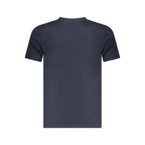Blue Cotton Men T-Shirt