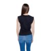 Black Cotton Tops & T-Shirt