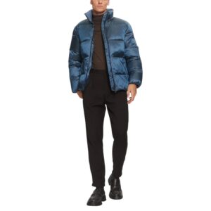 Blue Recycled Polyamide Jacket
