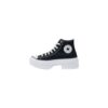 Black Fabric Sneaker