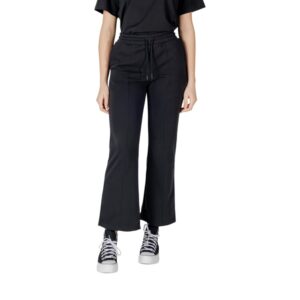 Black Cotton Jeans & Pant