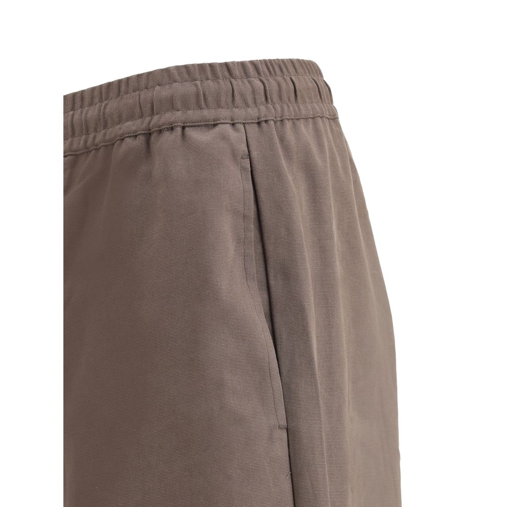 Cotton Wide-leg Pants