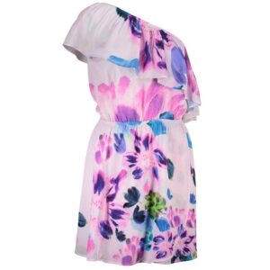 Pink Viscose Women Dress
